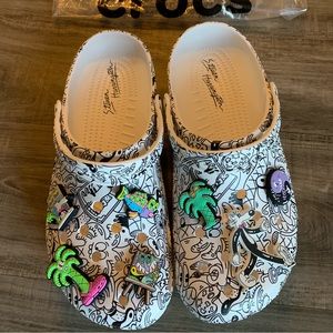 Limited edition Steve Harrington Crocs